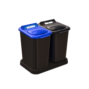 Îlot de tri Mobilia 2 x 26 litres - Recyclage et déchets