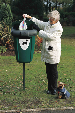 Dog waste bin, Retriever 50, 50L