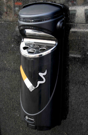 Réceptacle à cigarette Ashmount SG,Noir