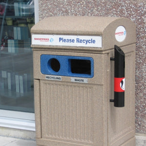 Bac extérieur Phoenix à 2 compartiments