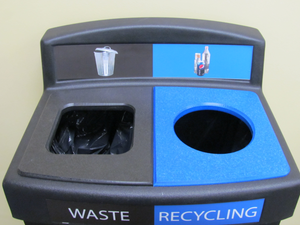 Centry bin, 2 ways of 75 liters