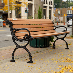 Banc/Siège,Traditionelle 6, avec deux bras,Standard