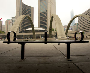 Bench/Seat,Contour 6 Backless, with three arms,Standard