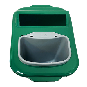 Ensemble Mobilia 26L vert DUO pour recyclage et déchets