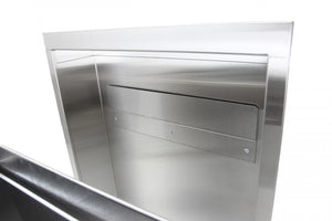 50 litre semi-recessed wall container