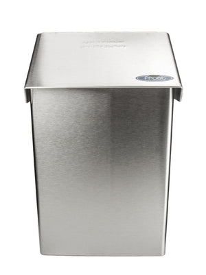 Bac mural pour fibres sanitaires