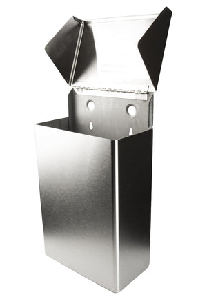 Bac mural pour fibres sanitaires