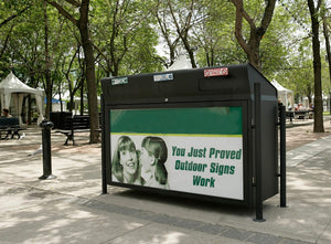 Hazleton 132L Waste Bin 