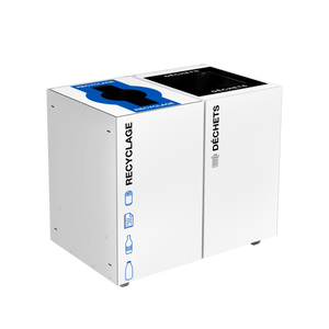 Lounge Compak't | Ilot de tri intérieur - Corbeilles de 26L