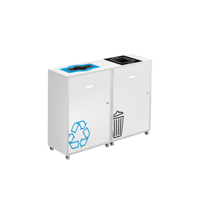 Lounge Linea | Slim Multi-Stream Recycling Station - 87 L