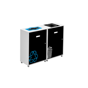 Lounge Linea | Slim Multi-Stream Recycling Station - 87 L