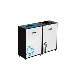 Lounge Linea | Slim Multi-Stream Recycling Station - 87 L