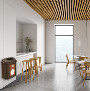 Le Mousquetaire - Ensemble 4 corbeilles murales 95L