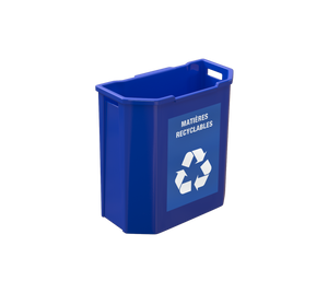 Le Mousquetaire  -  Corbeille murale à déchets 95L