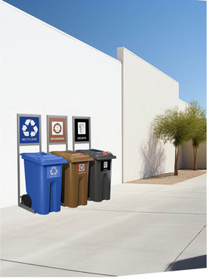 The Rak-a-Bak - Rolling Bin Stand