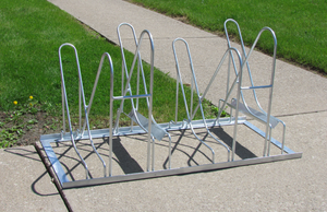 Bicycle rack,Stacker 4,Galavanized