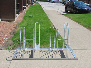 Bicycle rack,Stacker 4,Galavanized