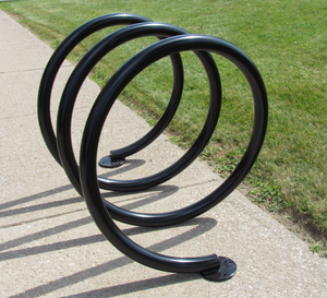 Support à vélo design en acier pour espaces urbains et stationnements — Ni Corporation