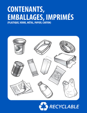 Pictogramme 8,5 x 11 - Bilingue