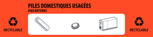 Pictogramme 8 x 2 - Bilingue