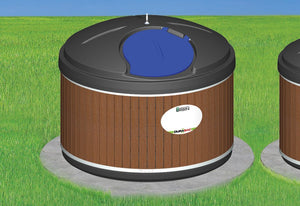 Conteneur de surface - chargement à grue (1 à 4 v³)