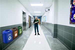 Le Mousquetaire - Ensemble 4 corbeilles murales 95L