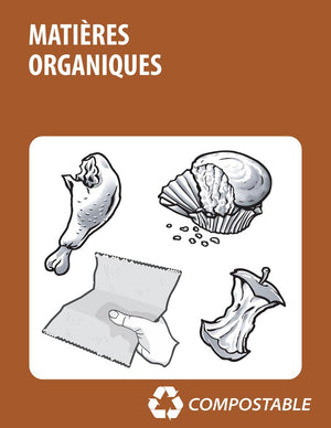 Pictogramme 8,5 x 11 - Bilingue