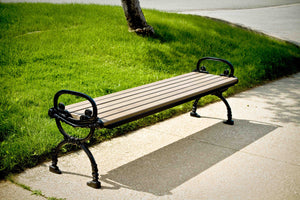 Bench/Seat,Traditional 6 No back with arms,Standard
