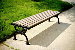 Bench/Seat,Traditional 6 No arms and back,Standard