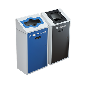 Module Transit Latéral Mural – 2 voies de 58 Litres