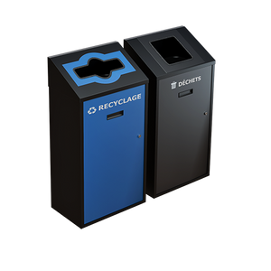 Module Transit Latéral Mural – 2 voies de 58 Litres