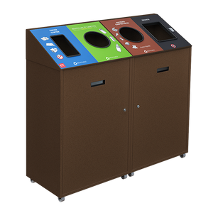 Îlot de récupération Universitaire Latéral- 4 voies de 58L