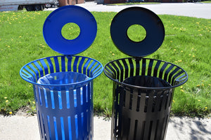 Poubelle Urbaine Noire