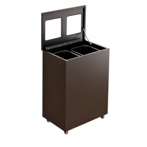 Îlot de récupération Le Shack – 2 voies de 58 litres