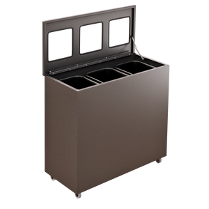 Îlot de récupération Le Shack – 3 voies de 58 litres