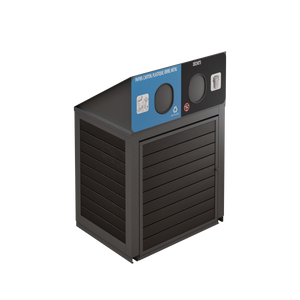 Îlot de récupération Le Montérégien - Aluminium 2 voies de 87 Litres