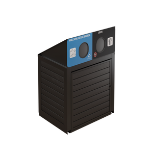 Palissade ERGO | Ilot de récupération extérieur | 2 x 87L