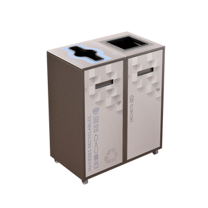 Lounge recovery island – 2 x 58 litre channels