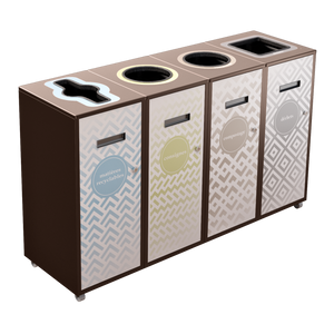 Lounge recovery island – 4 x 58 litre channels