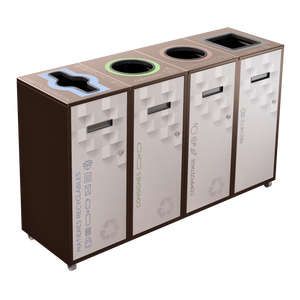 Lounge recovery island – 4 x 58 litre channels