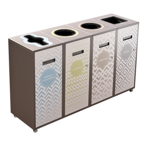 Lounge recovery island – 4 x 58 litre channels