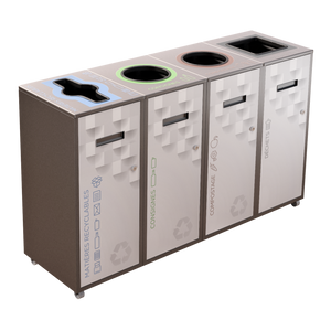 Lounge recovery island – 4 x 58 litre channels