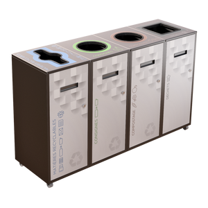 Lounge recovery island – 4 x 58 litre channels