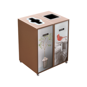 Lounge recovery island – 2 x 87 litre channels