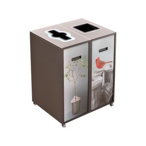 Lounge recovery island – 2 x 87 litre channels