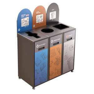 Îlot de récupération MultiPlus – 3 voies de 58 litres