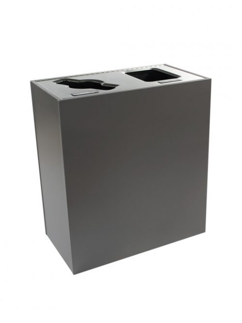 Aristata Recycling and Waste Bin 2 streams of 58 Liters Busch Systems NI Products