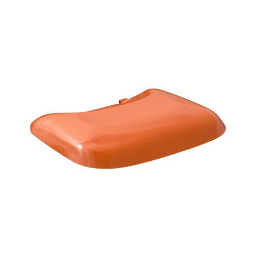 NI Products -Latch for Mobilia Lid orange