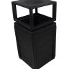 Outdoor Garbage Unit Evolve Canopy Black NI Products
