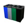NI Produits - Corbeille de tri sélectif Evolve Cube Slim 4 voies 3